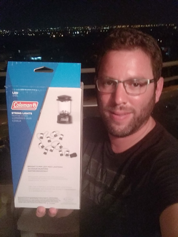 שרשרת עששיות LED מבית Coleman